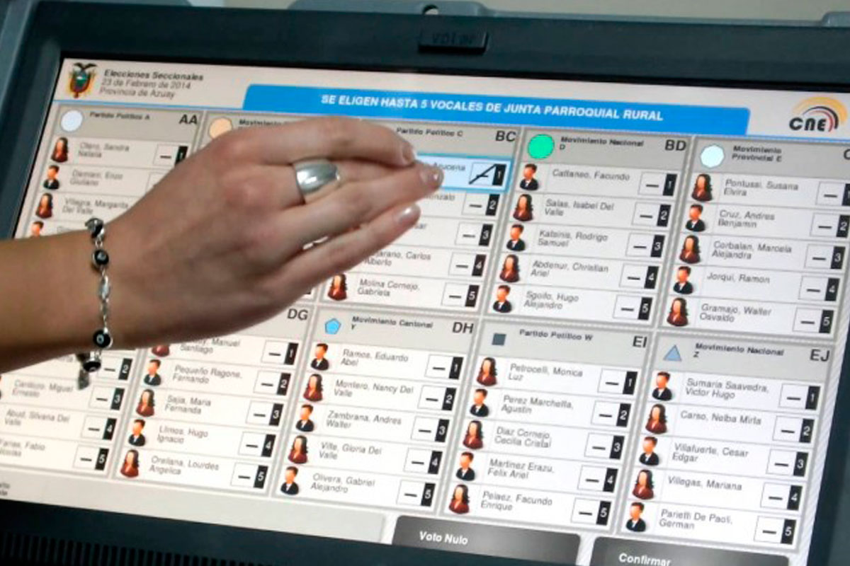 Proyecto para introducir el voto digital en Santa Fe
