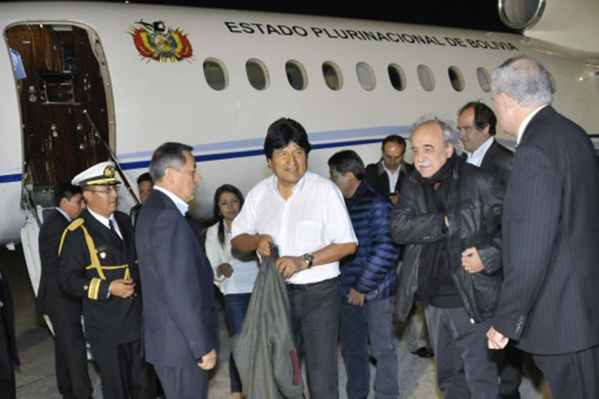 Evo Morales en Argentina para apoyar a Daniel Scioli