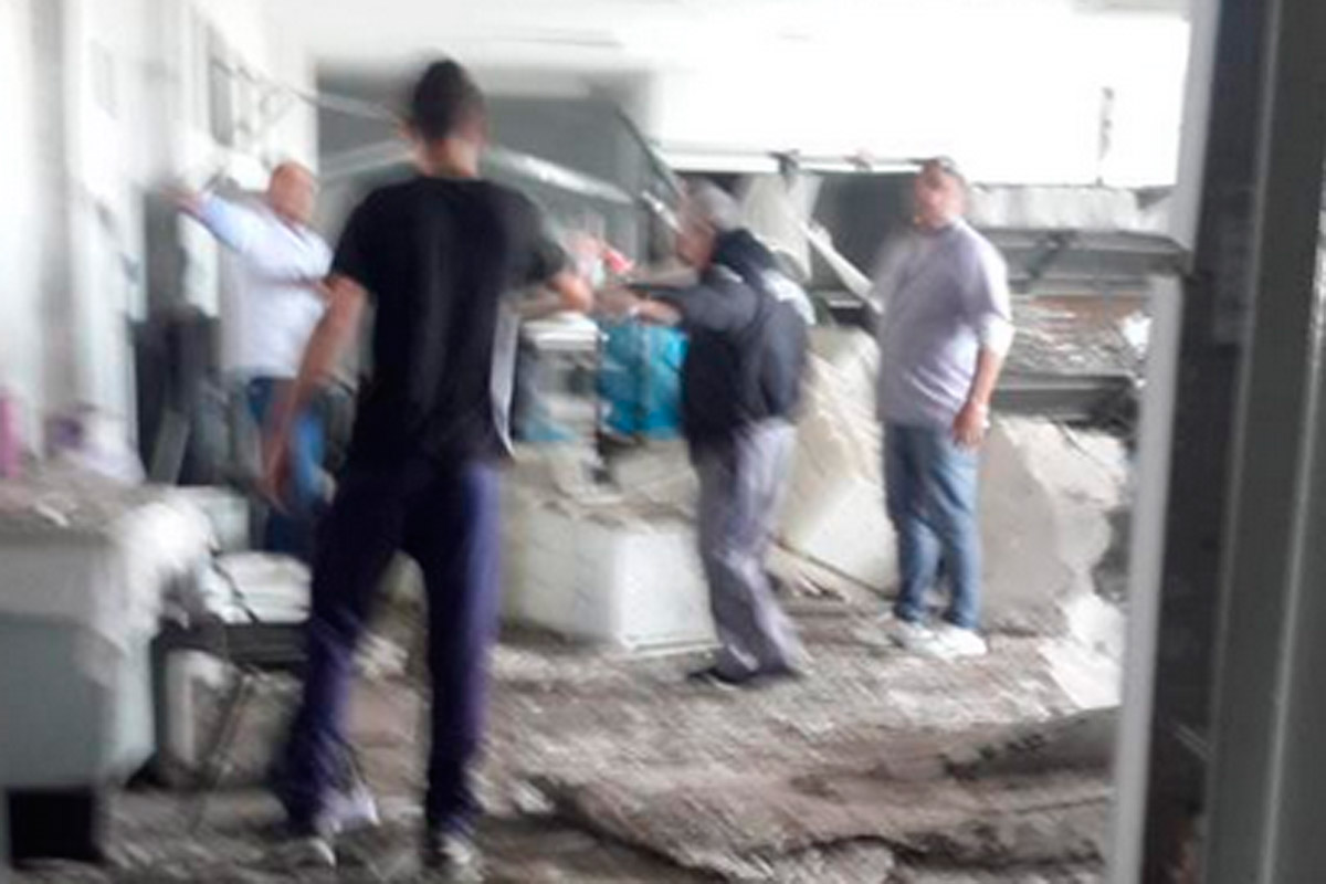 Explosión obligó a evacuar el Hospital de Clínicas: 7 heridos