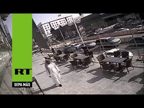 ¡Tremendo golpe de suerte! ¡Ni un rasguño!