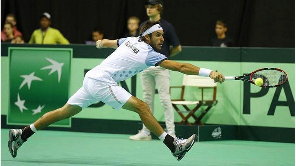 Mayer derrotó a Darcis y empató la serie 1-1 con Bélgica