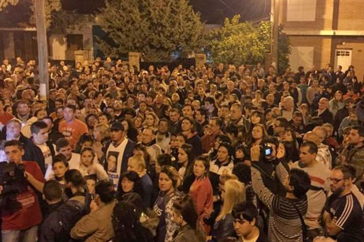 Masiva marcha por seguridad en Capitán Bermúdez