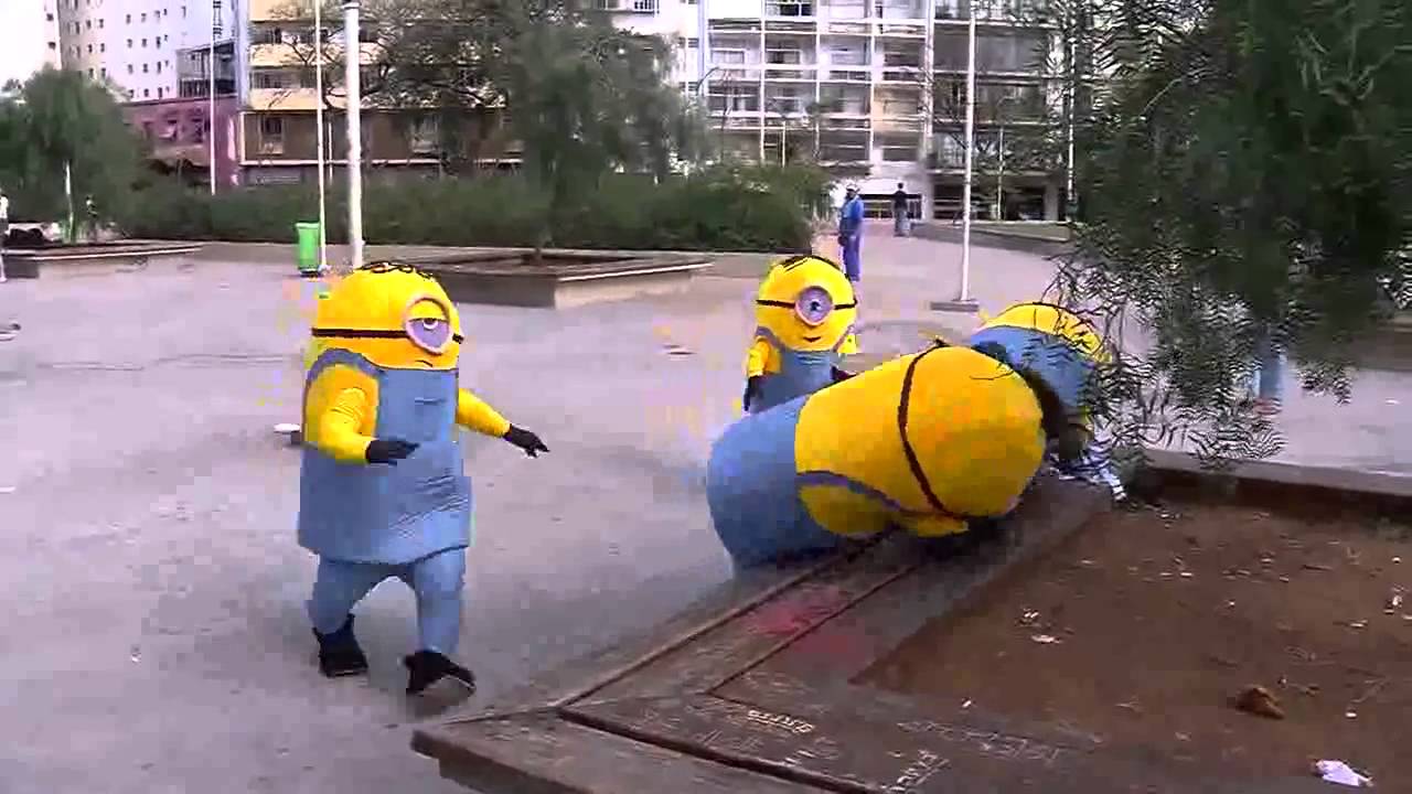 Minions haciendo bromas