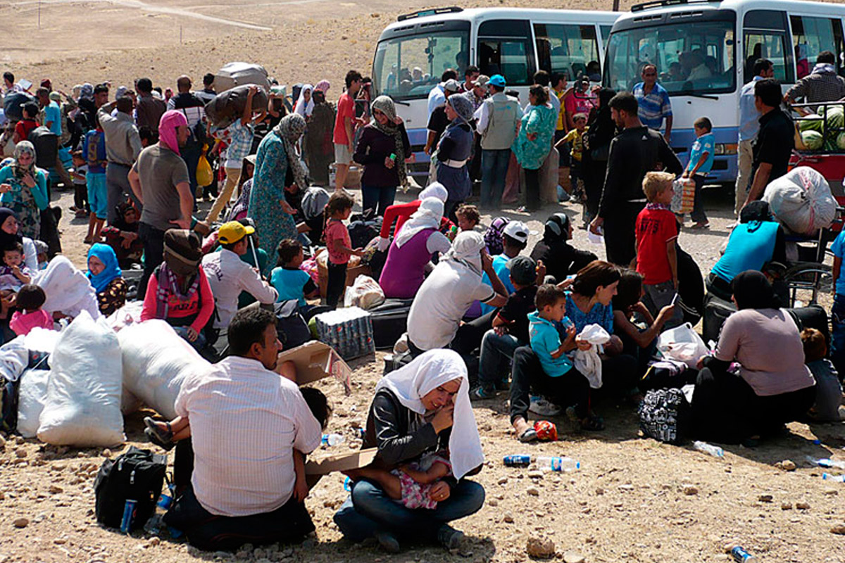 Culpan a países occidentales ante la ola de refugiados