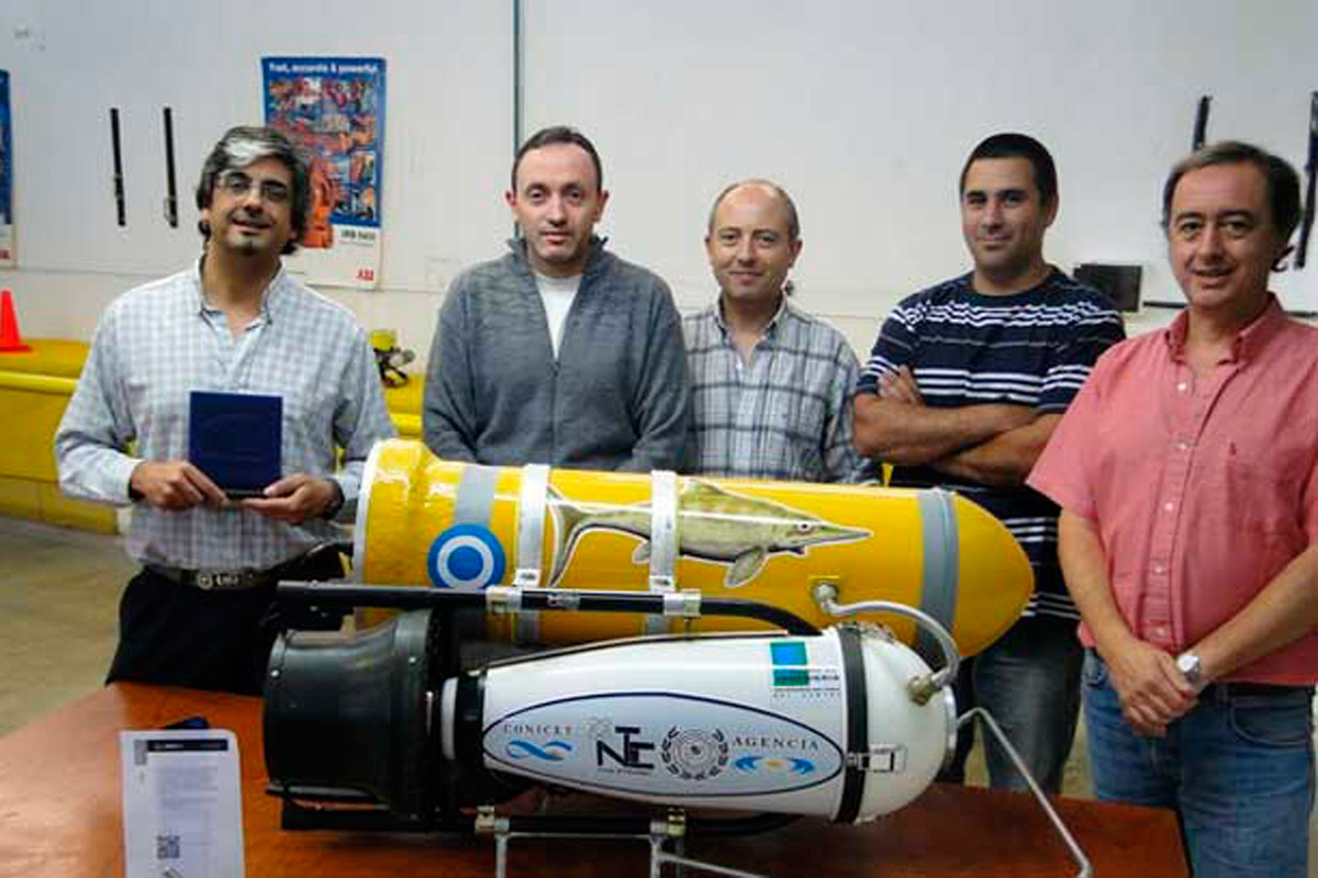 Una universidad desarrolla un submarino robot para YPF
