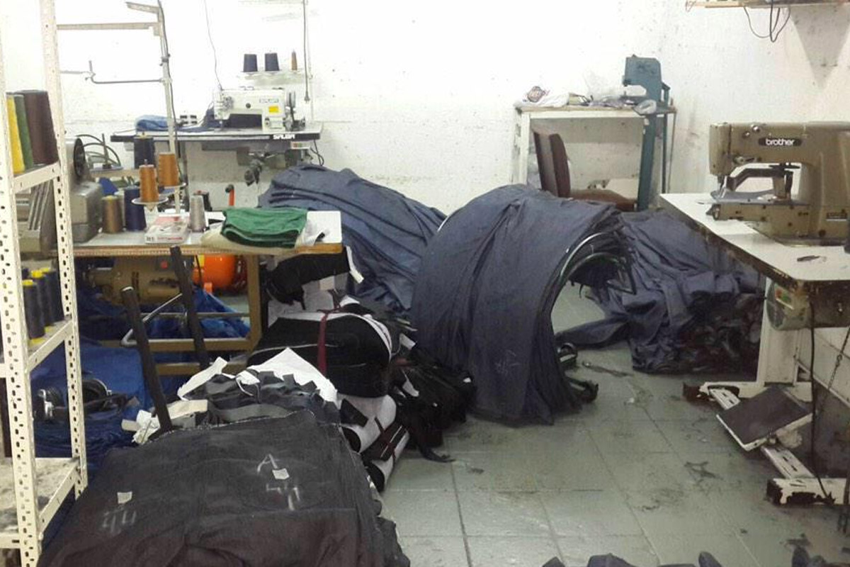 Rescataron 6 personas mayores de taller clandestino