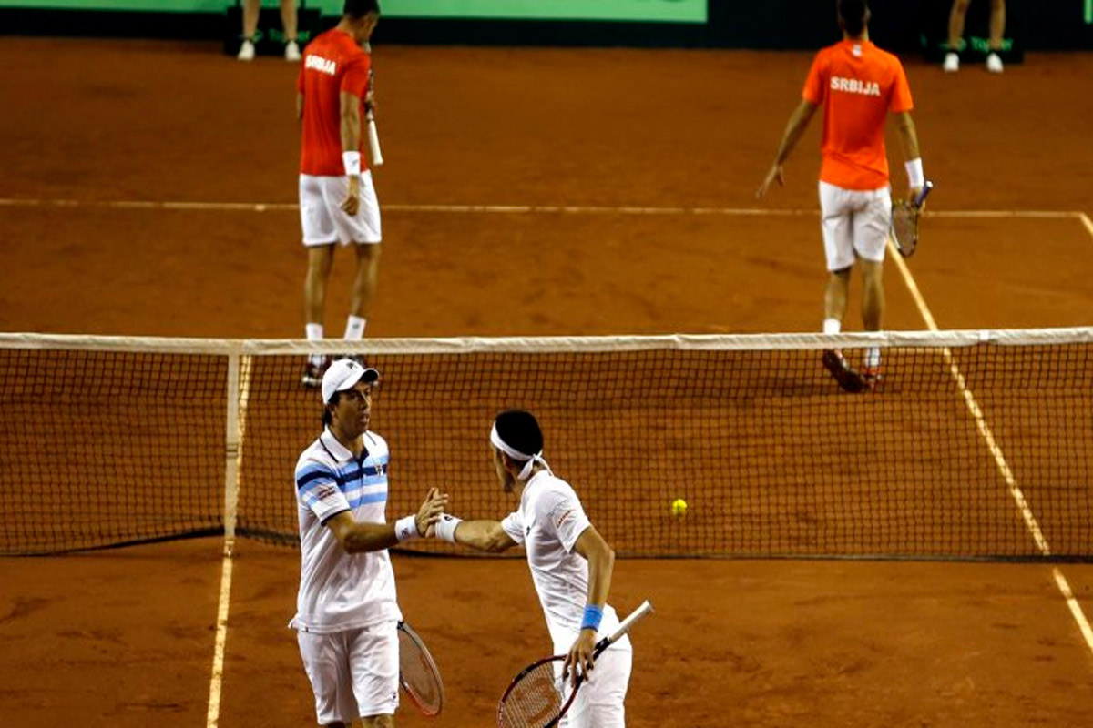 El dobles fue para Argentina y se puso 2 a 1 sobre Bélgica