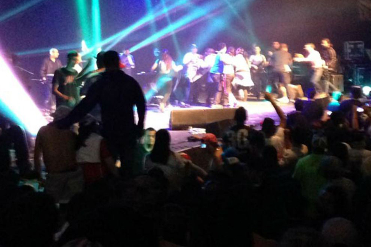 Enorme escándalo en show de Damas Gratis en Chile