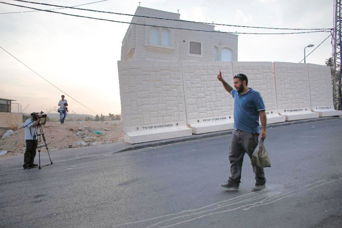 Detuvieron la construcción de un muro en Jerusalén