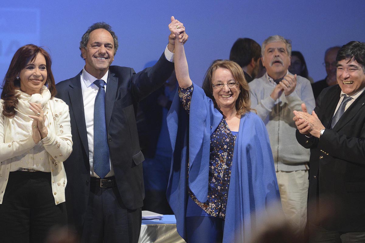 Cristina: «Scioli seguirá con la gran obra que iniciamos»