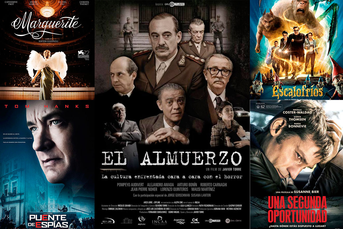 Siete estrenos desembarcan en los cines de la ciudad