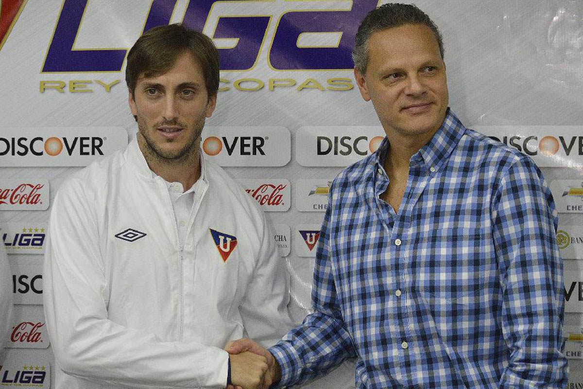Luis Zubeldía renovó con Liga Deportiva de Quito