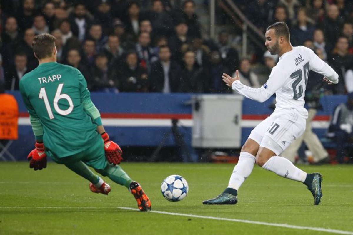 Real Madrid empató con PSG en la Liga de Campeones