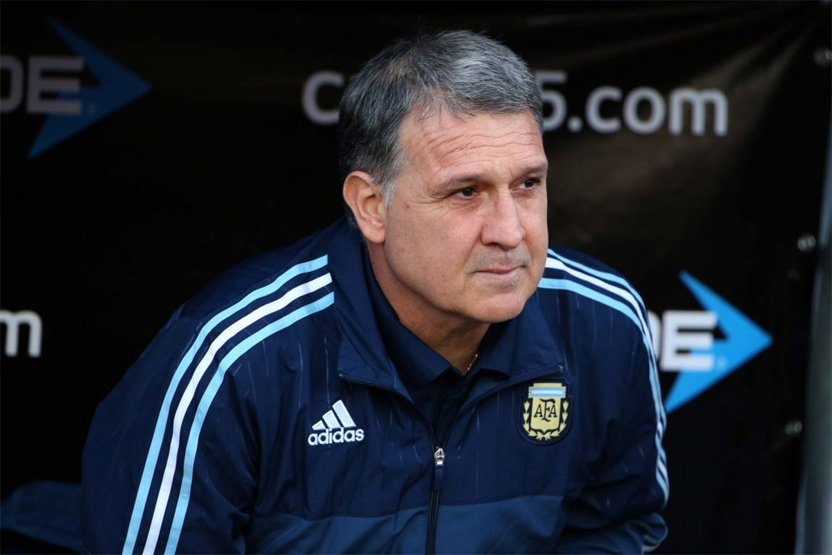 Martino admitió estar preocupado por la selección