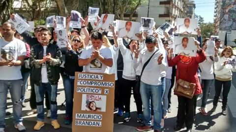 Familiares y amigos de Mauricio