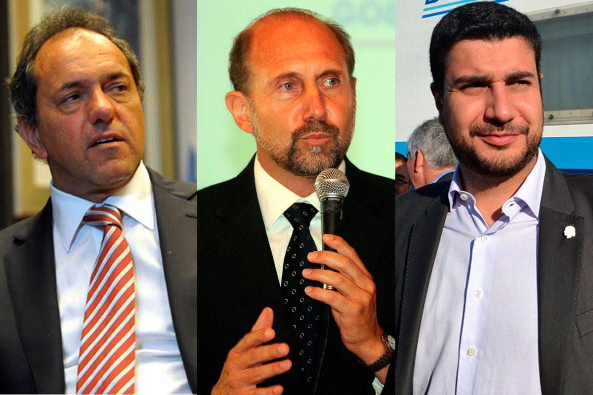 Scioli, Perotti y Cleri, los elegidos en Rosario