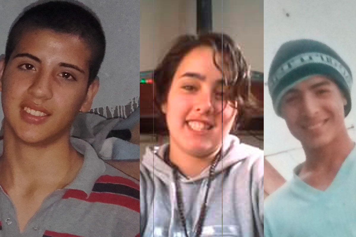 Se solicita información sobre paradero de 3 jóvenes