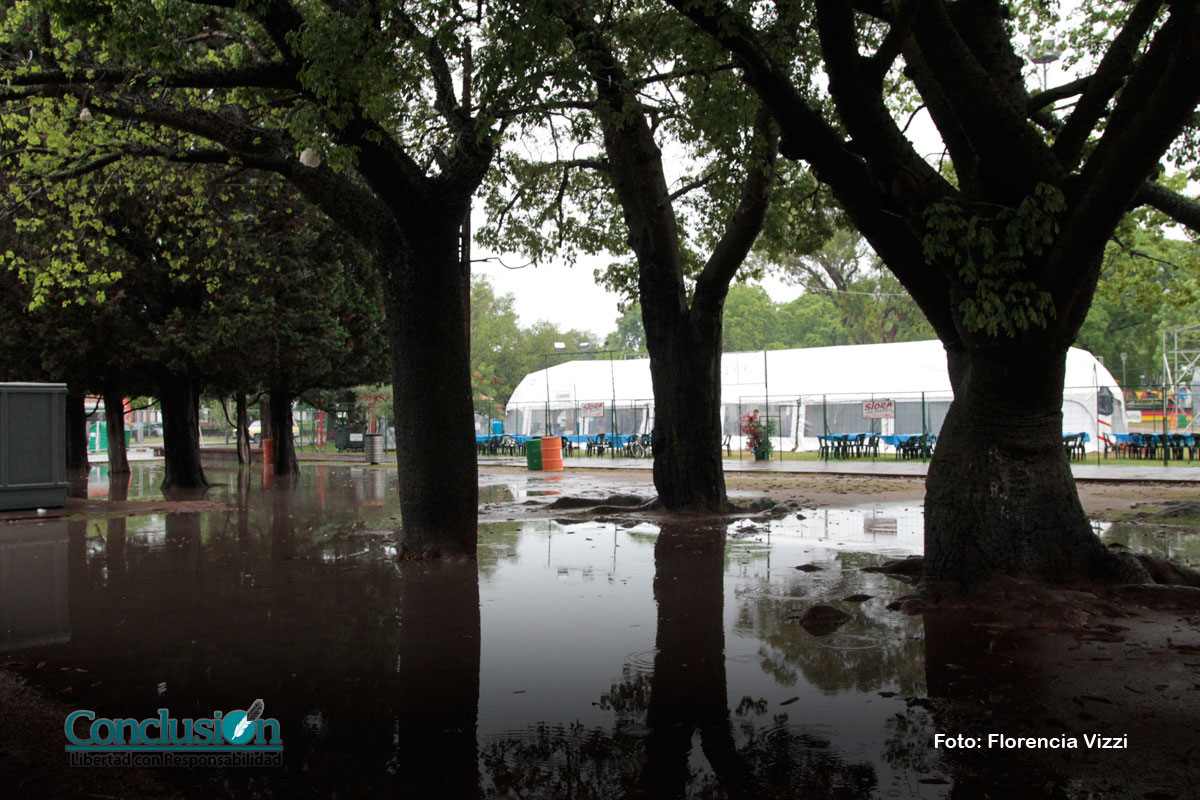 Por la lluvia, suspenden hoy las Colectividades
