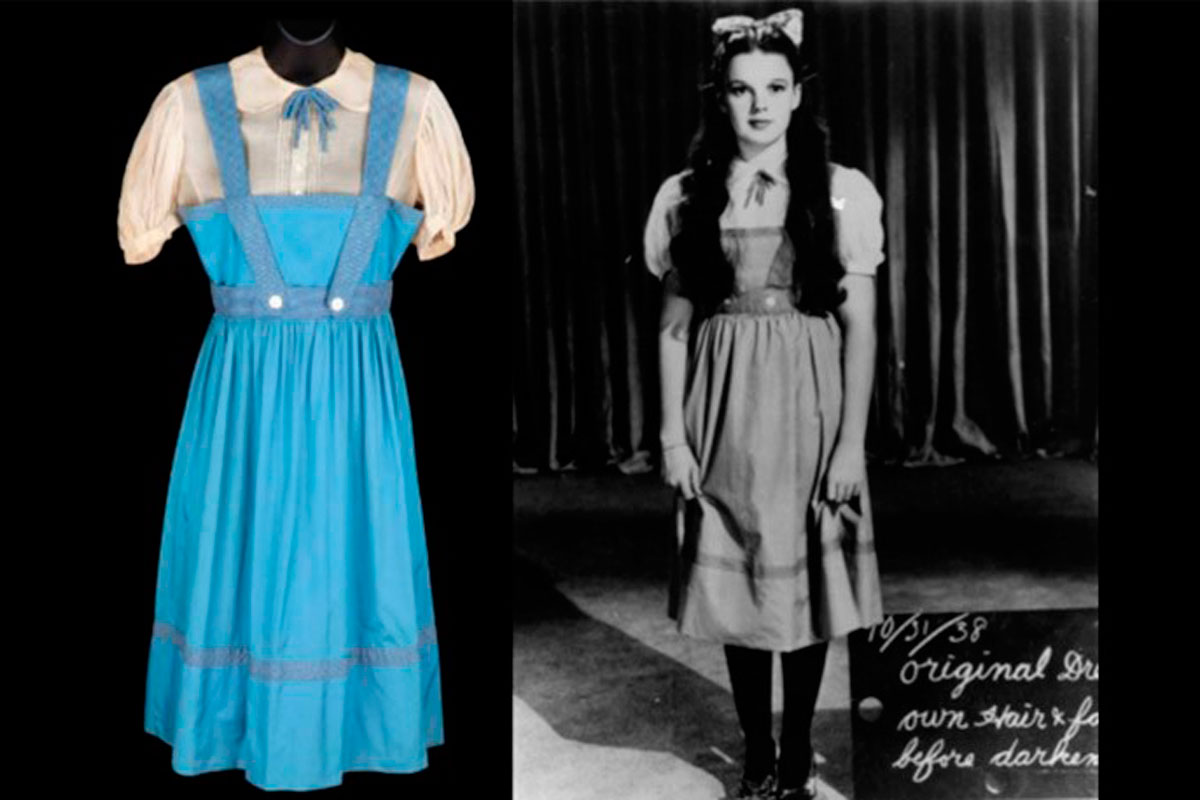 Vestido del Mago de Oz vendido en 1,56 millones