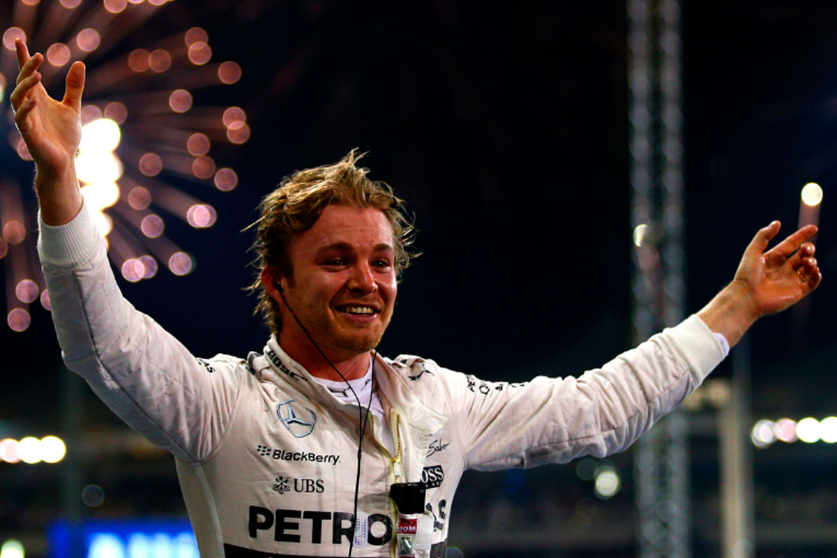 Rosberg ganó y cerró la temporada con tres victorias