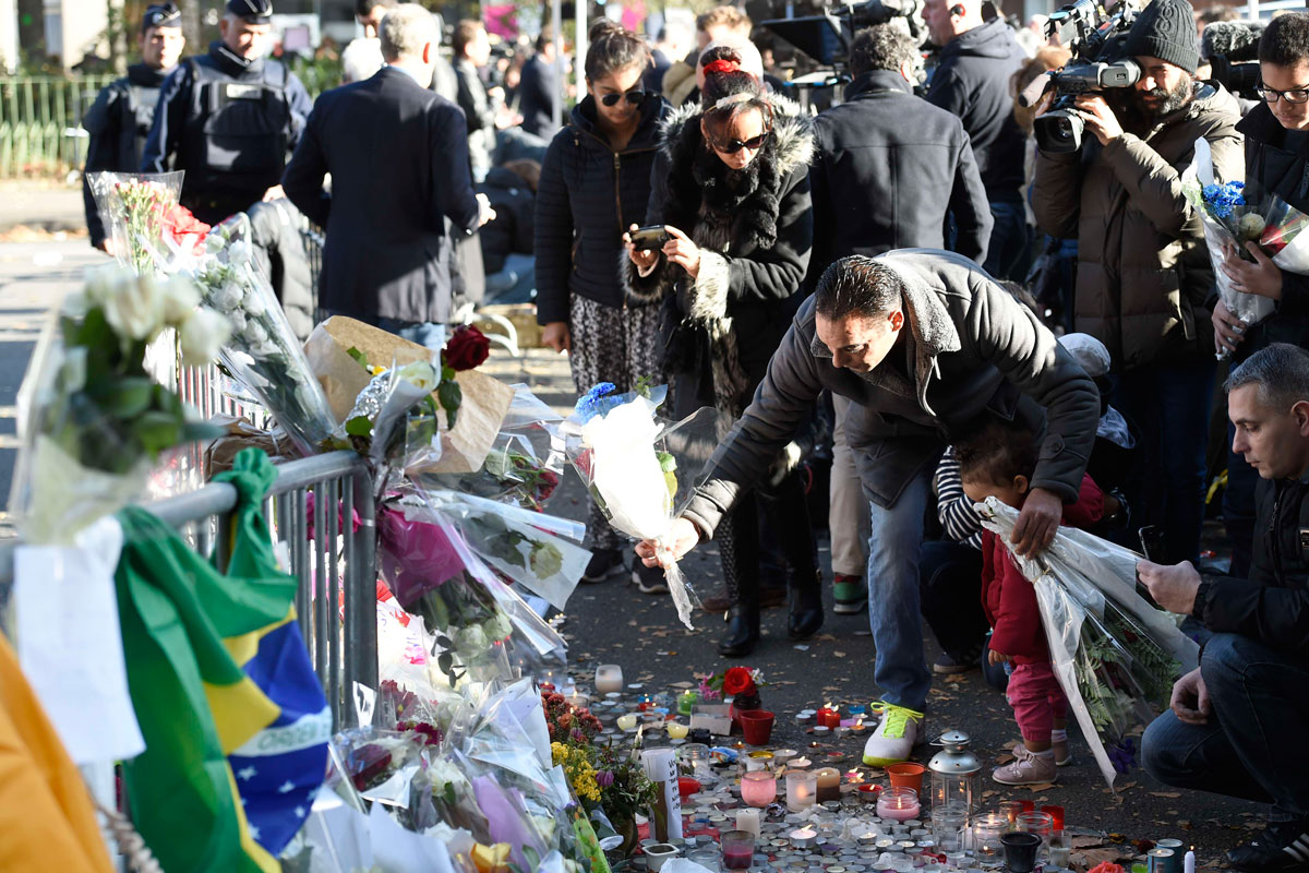 Más de 20 víctimas extranjeras en atentados de París