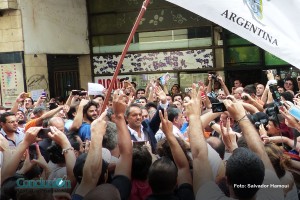 Scioli llega a Rosario 5 Salvador