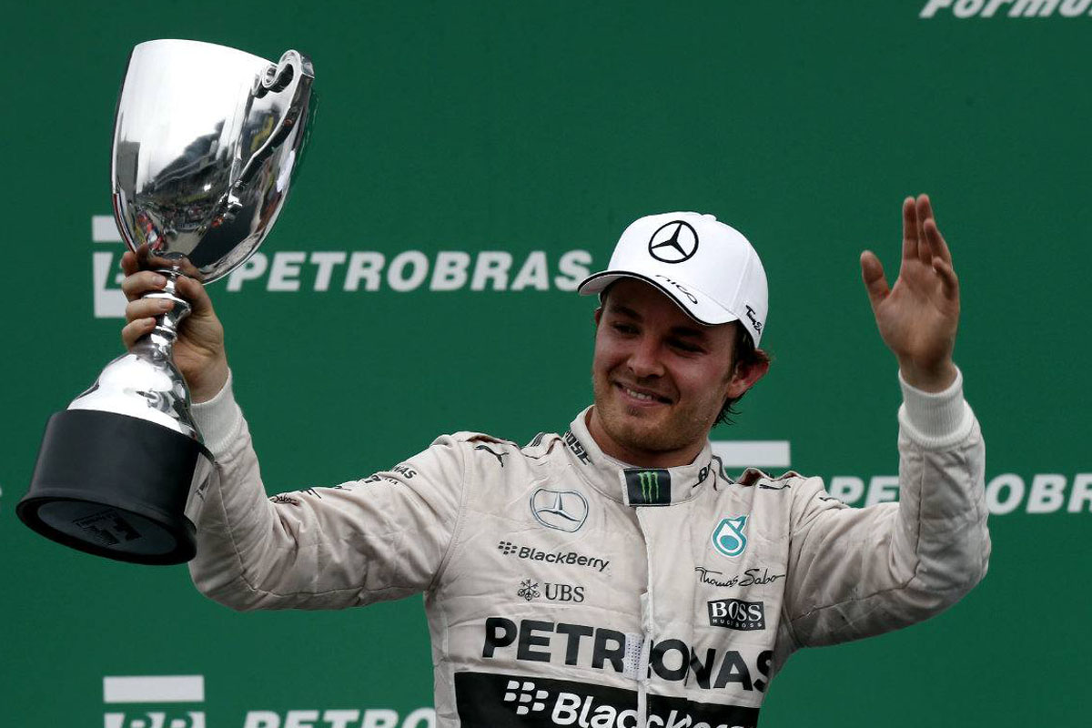Fórmula 1: Nicolás Rosberg ganó el gran premio de Brasil