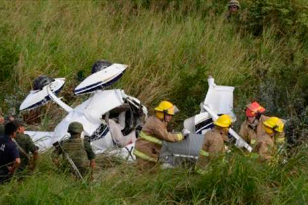 Murieron dos hombres en la avioneta caída en Corrientes