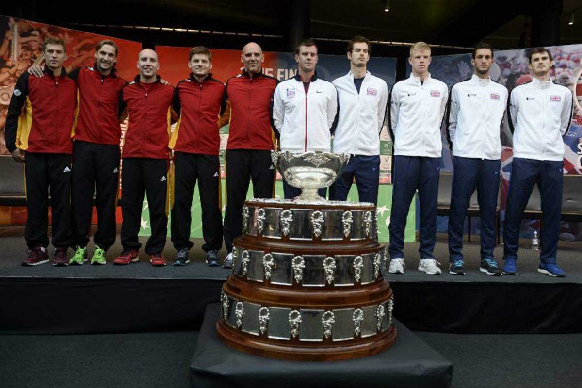 Final de la Davis: Bélgica ganó el primer punto