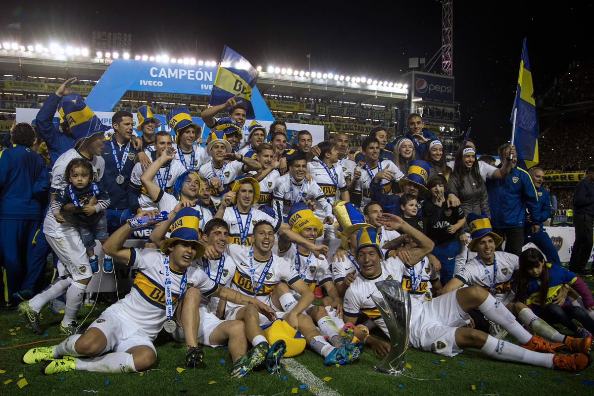 Boca festeja el título, pero ahora va por la doble corona