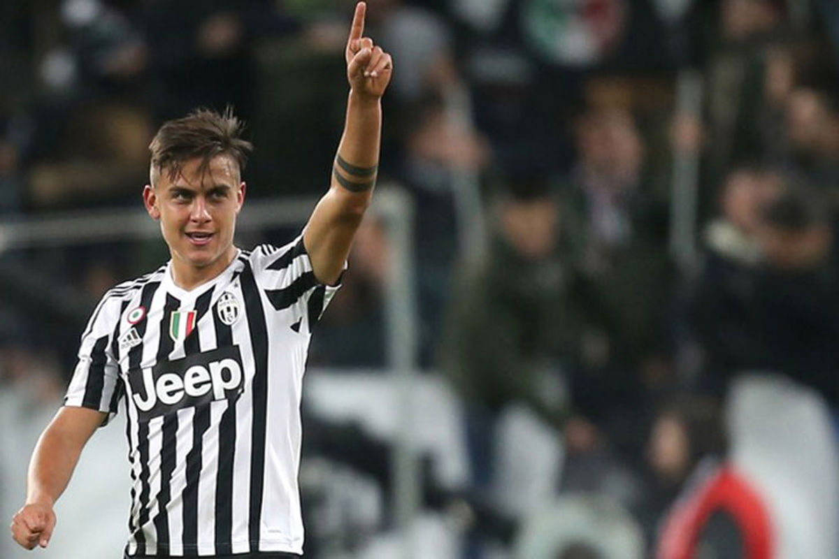 Juventus derrotó a Milán con un gol de Paulo Dybala