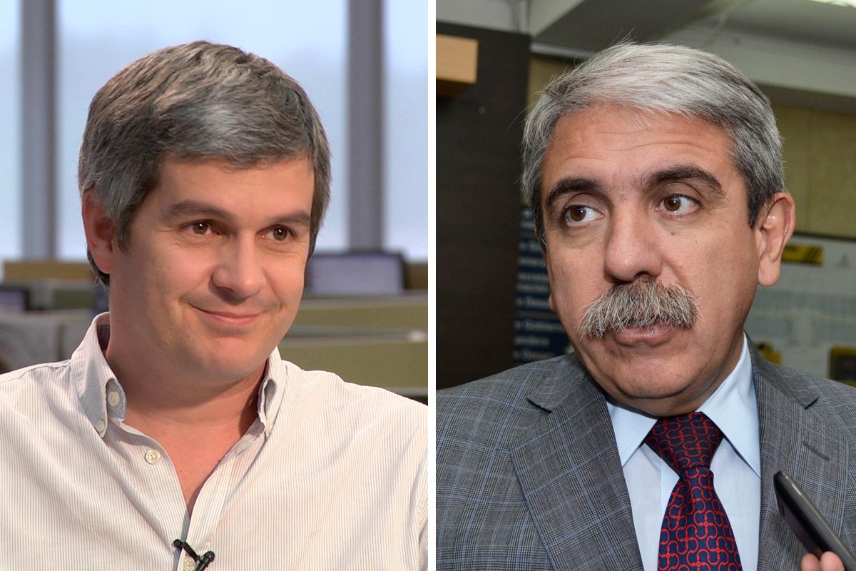 Transición: el actual y el futuro jefe de Gabinete, juntos