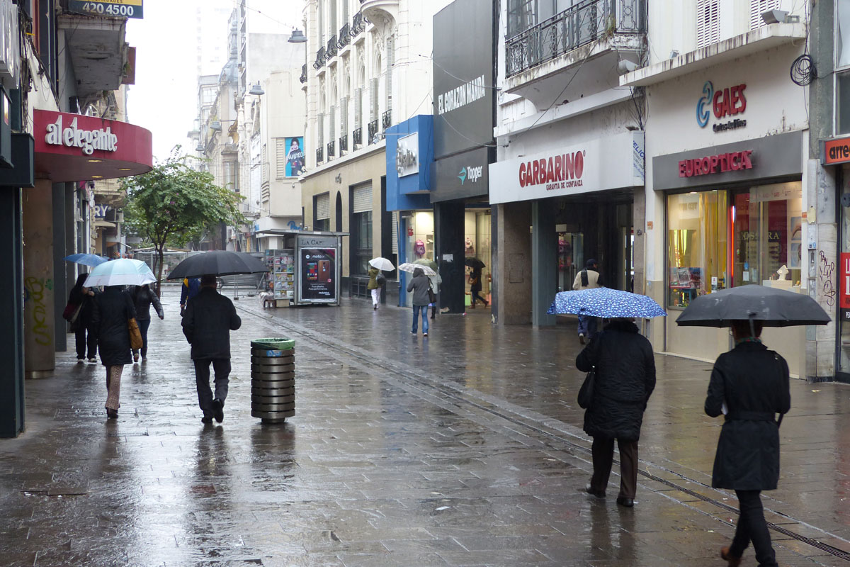 Rige un alerta meteorológico para el sur de Santa Fe