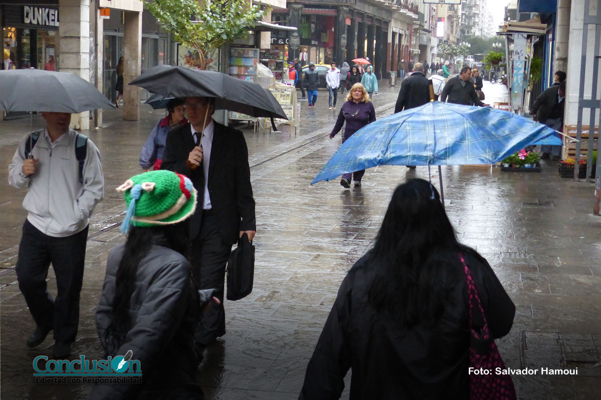 Se renovó el alerta y el feriado seguirá lluvioso