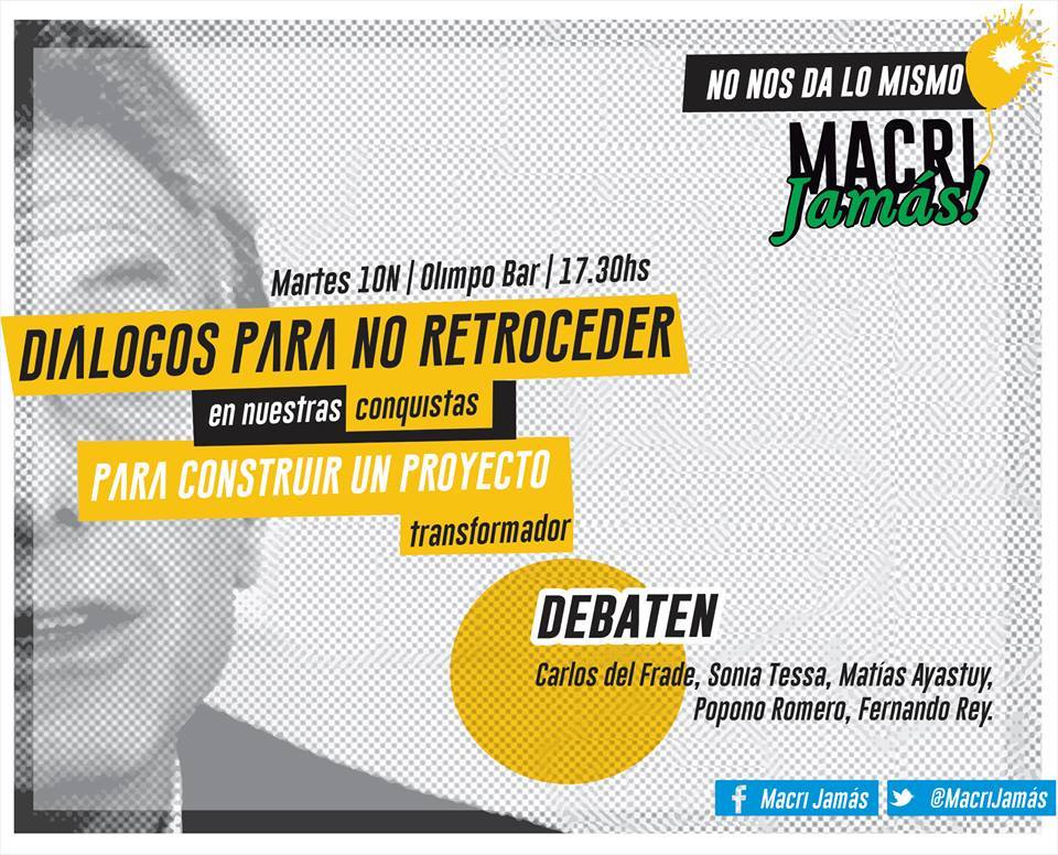 Diferentes organizaciones le dicen “no a Macri”