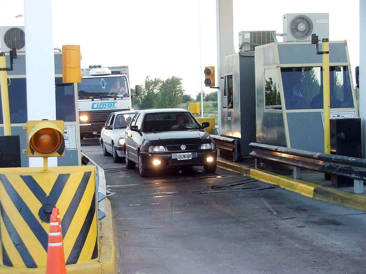 Barreras arriba en peajes del sur santafesino