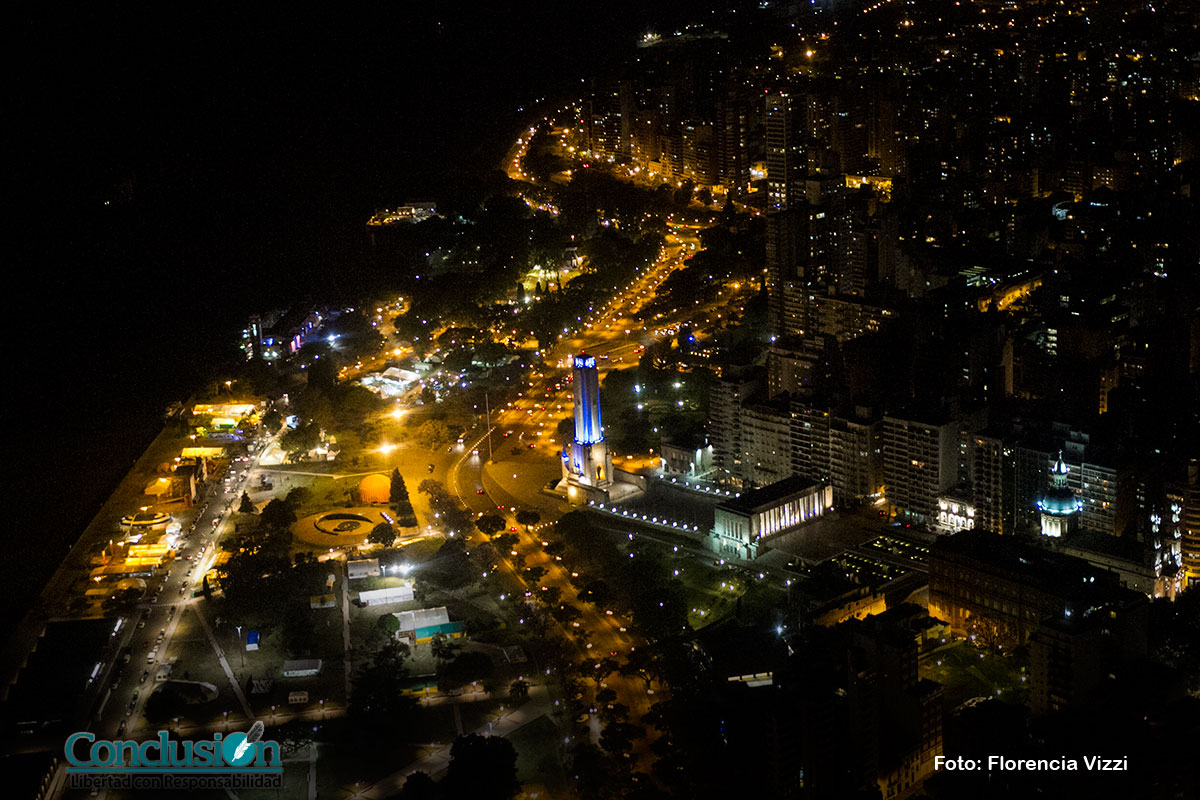 Rosario desde el cielo, una magnífica vista
