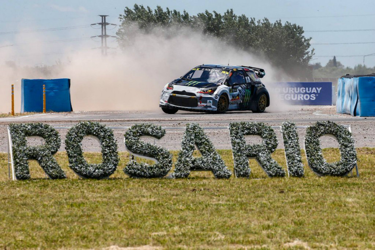 Rallycross en Rosario: Petter Solberg gritó campeón