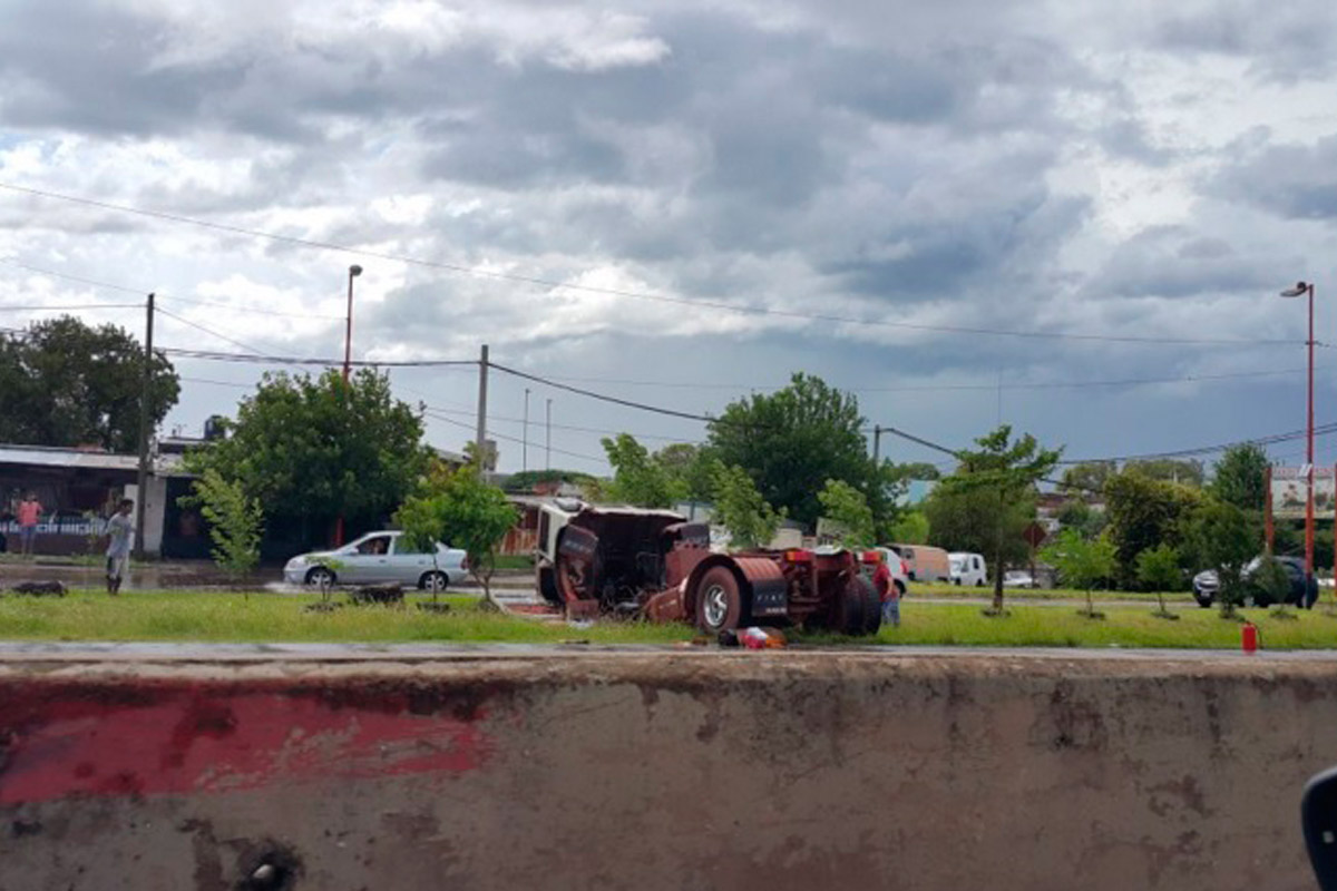 Circunvalación: un accidente con el peor final en zona sur