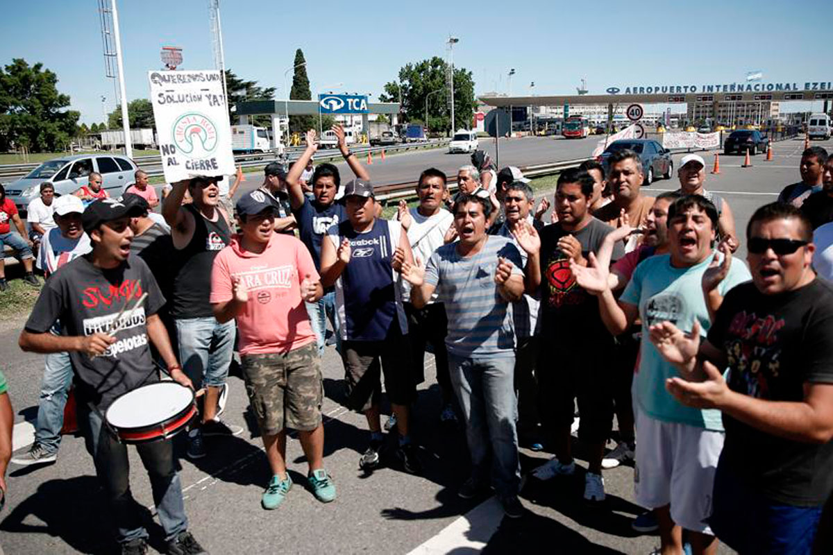 Los operarios de Cresta Roja no abandonarán la lucha