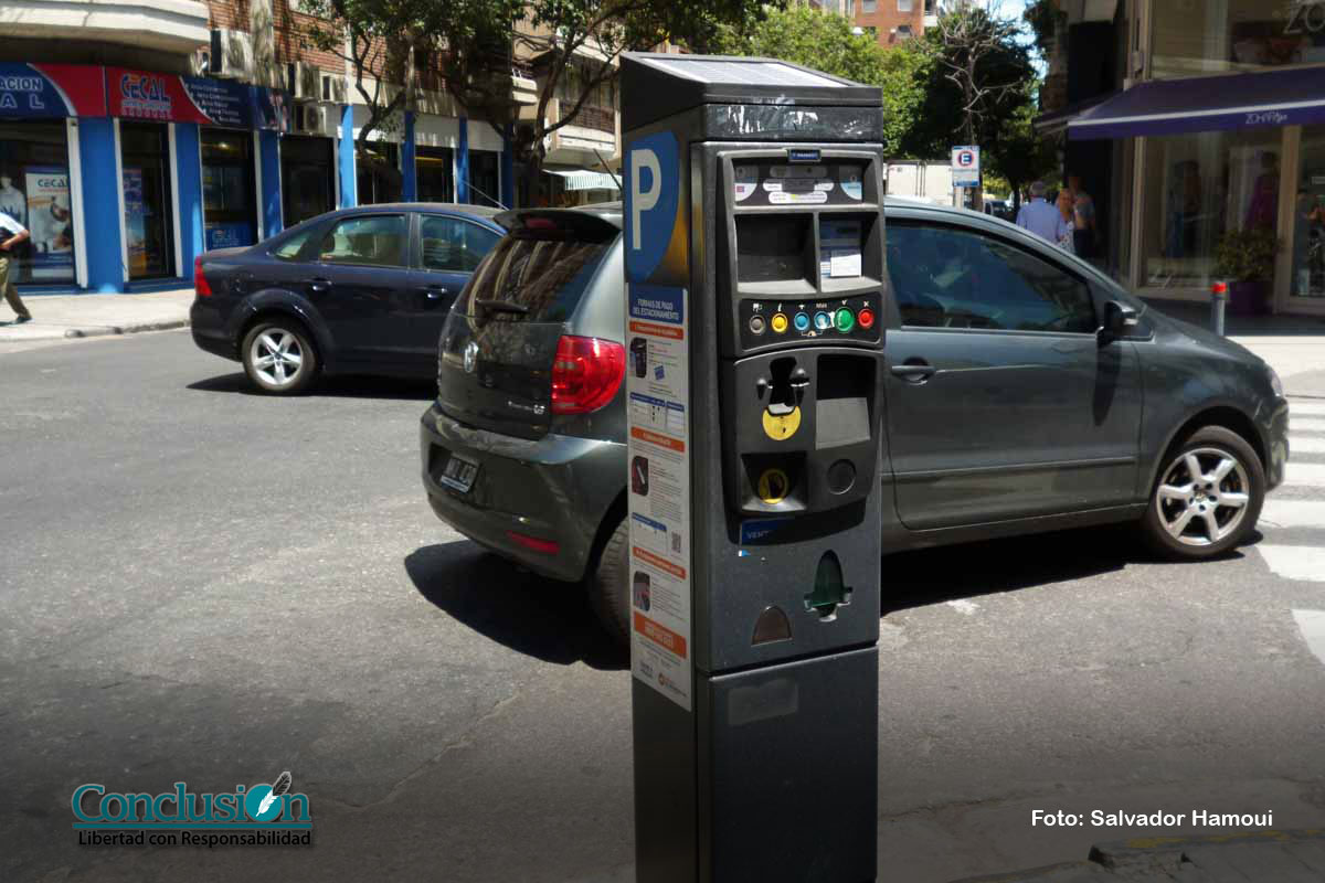 Rige estacionamiento gratuito en el centro por las Fiestas