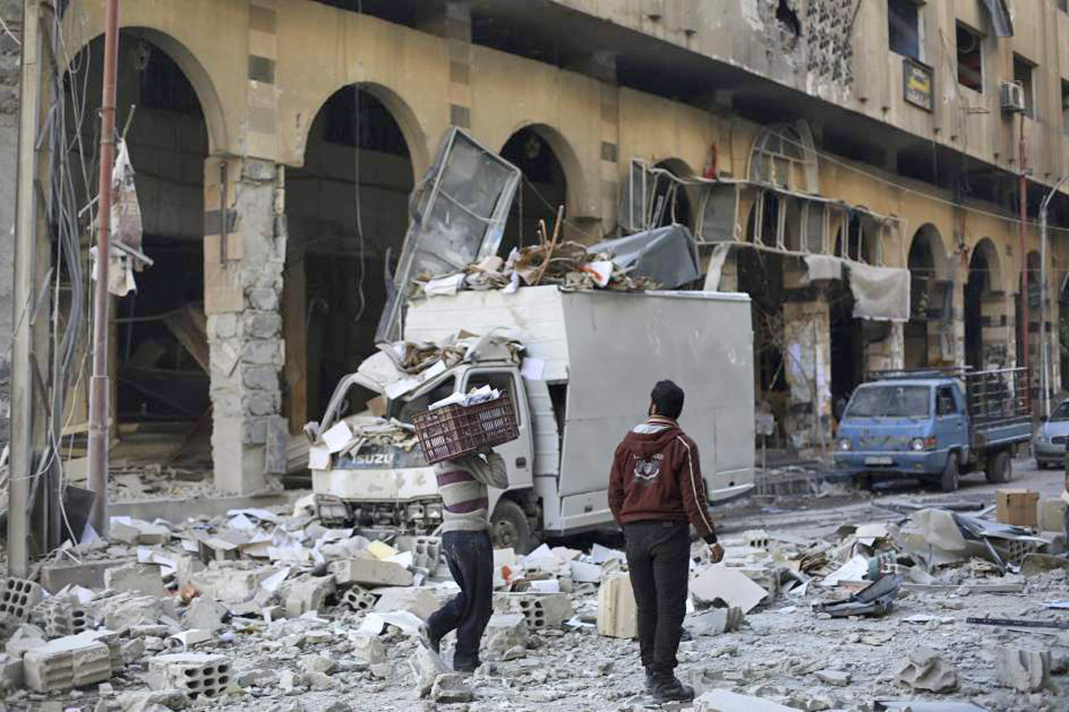 Murieron 16 personas en Siria tras atentados en restaurantes