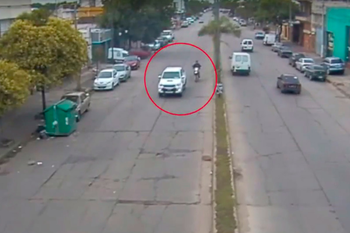 Los siguieron con cámaras y recuperaron vehículo robado