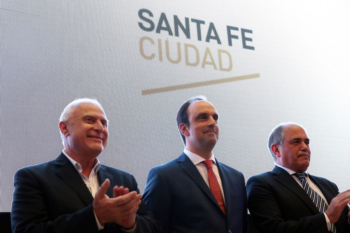 Lifschitz asistió a la asunción del intendente de Santa Fe