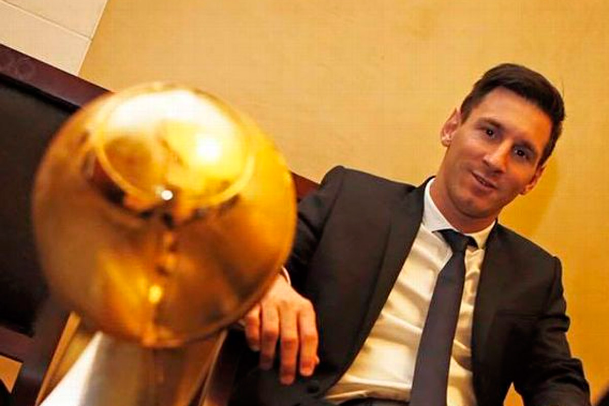 Messi, el gran favorito para ganar hoy el Balón de Oro de Fifa