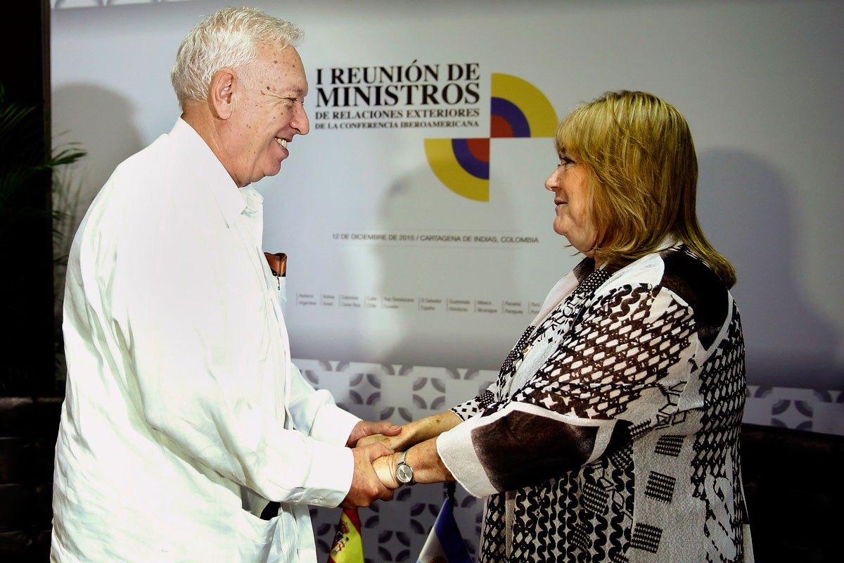 Malcorra debutó como canciller en Colombia