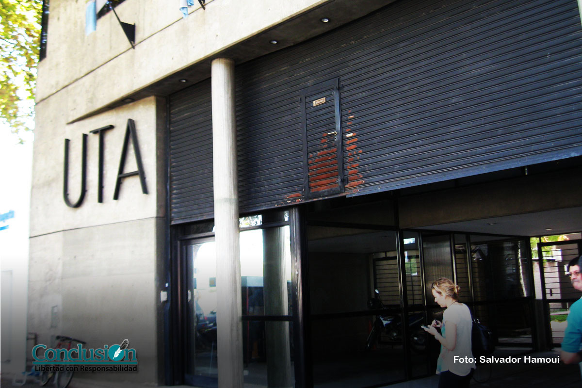 UTA: «Los trabajadores no pagaremos la fiesta de nadie»