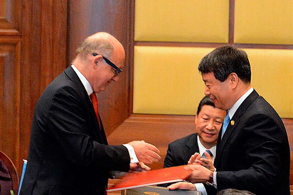 Cristina recibió delegaciones de Rusia y China