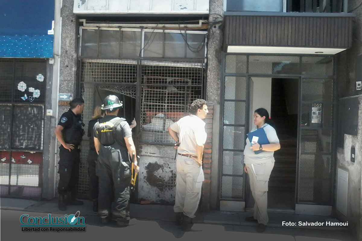 Escape en una garrafa de gas alertó a vecinos del centro