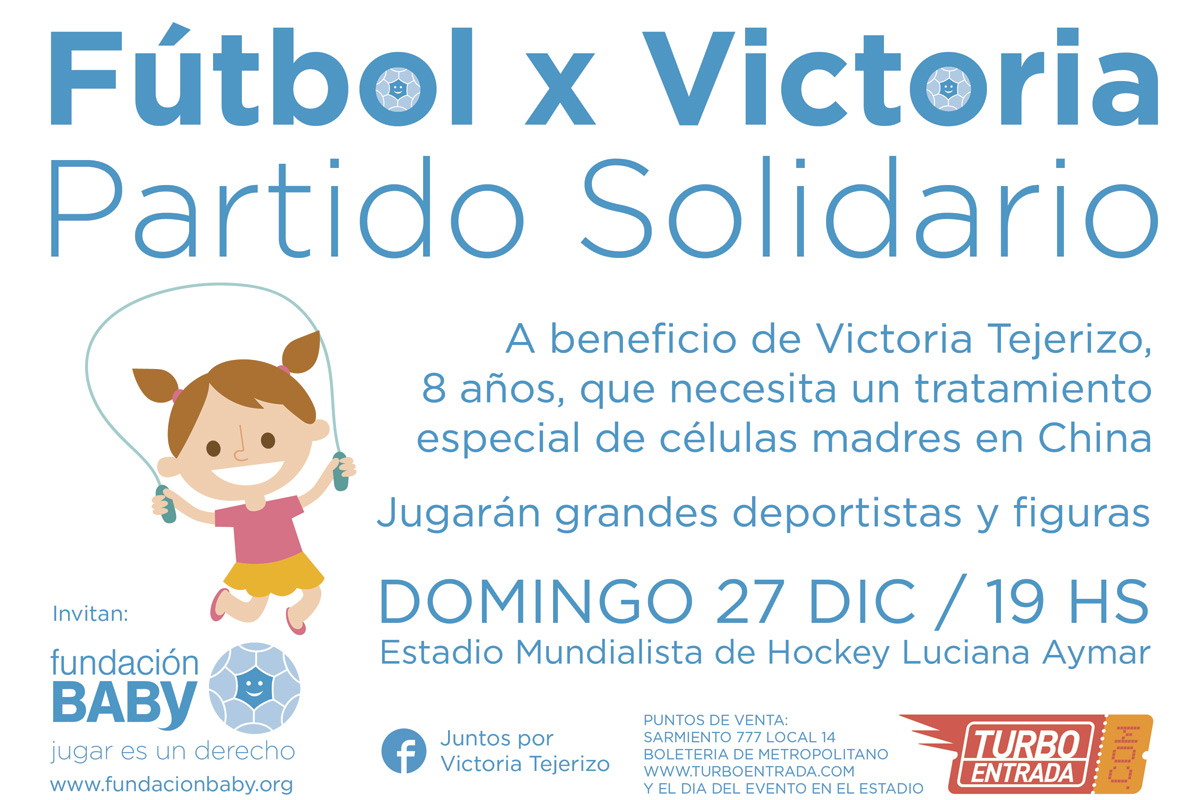 Habrá fútbol solidario en el estadio Luciana Aymar